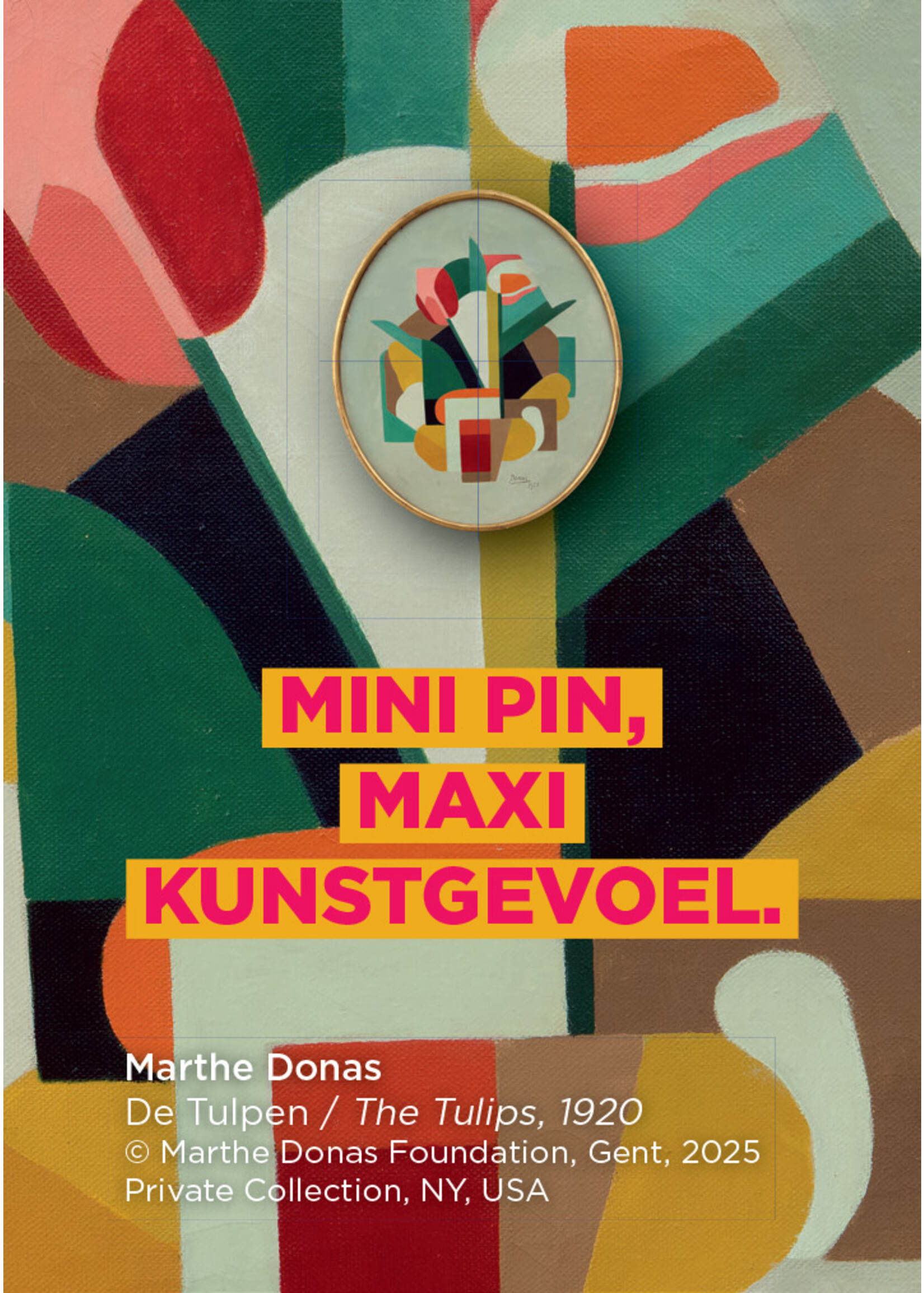 Pin Marthe Donas "De Tulpen"