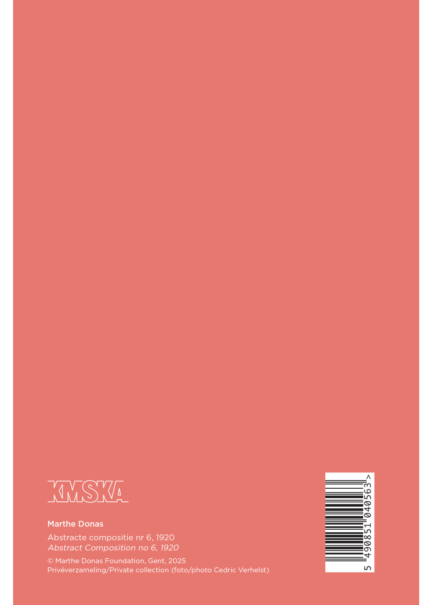 Hardcover Sketchbook - Marthe Donas "Abstracte composition no. 6"