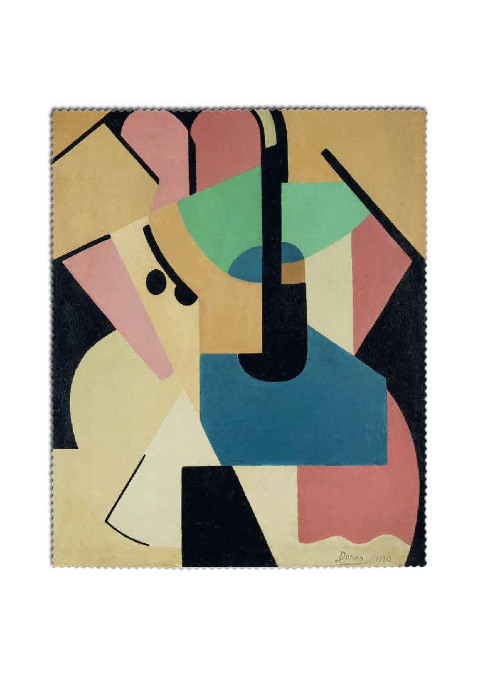 Donas Brillendoekje - Marthe Donas "Anbstracte compositie nr.6"