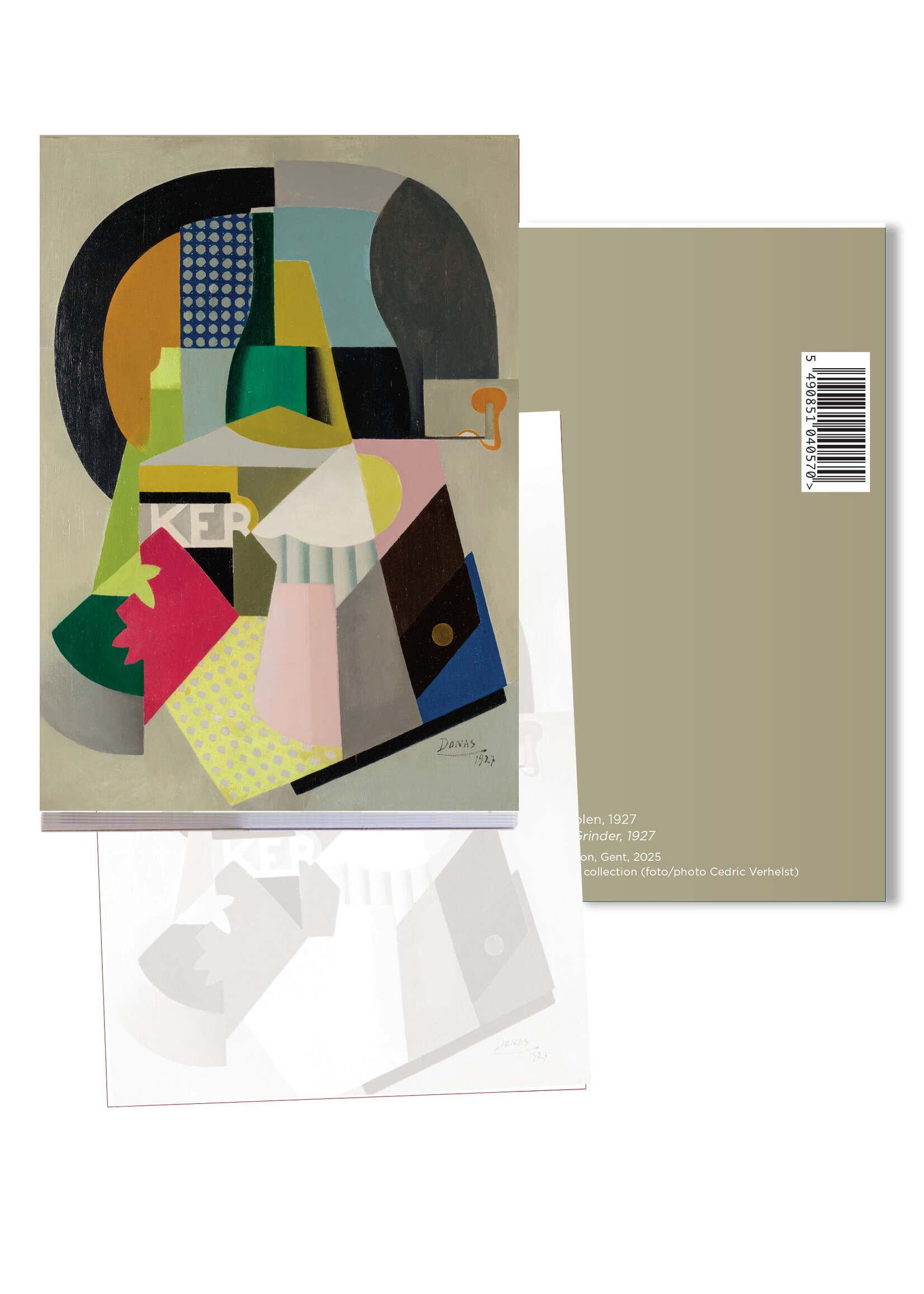 Donas Small Notebook - Marthe Donas "Still Life with Coffee Grinder"