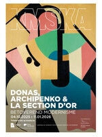 Donas Tentoonstellingsaffiche Donas, Archipenko & La section d'or