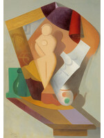 Donas Postcard - Marthe Donas, Still Life with Statuette