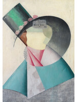 Donas Postcard - Marthe Donas, Woman with Hat