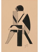 Donas Postcard - Marthe Donas, Man and Woman