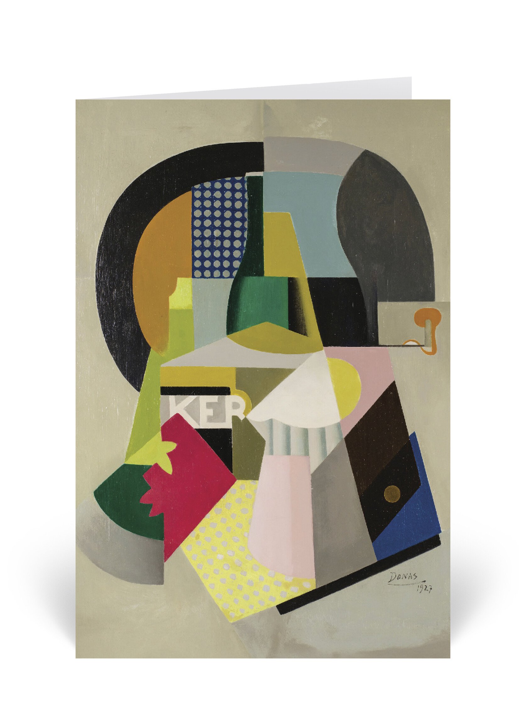 Donas Greeting cards - Marthe Donas, Still Life with Coffee Grinder