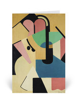 Donas Wenskaart - Marthe Donas, Abstracte compositie nr.6