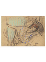 Van Mieghem Postcard - Eugeen Van Mieghem "At a bar"