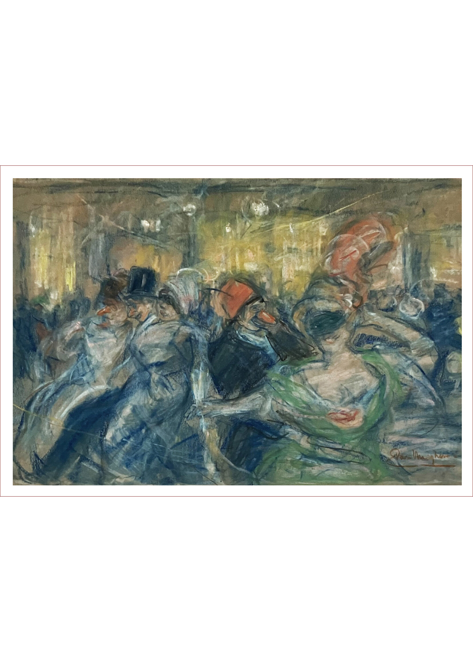 Van Mieghem Postcard - Eugeen Van Mieghem "Carnaval"