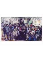 Van Mieghem Postcard - Eugeen Van Mieghem "Café Veuve Van Mieghem"