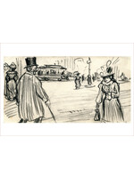 Van Mieghem Postcard - Eugeen Van Mieghem "On the street"