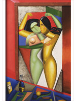 Donas Postcard - Archipenko "In the boudoir"