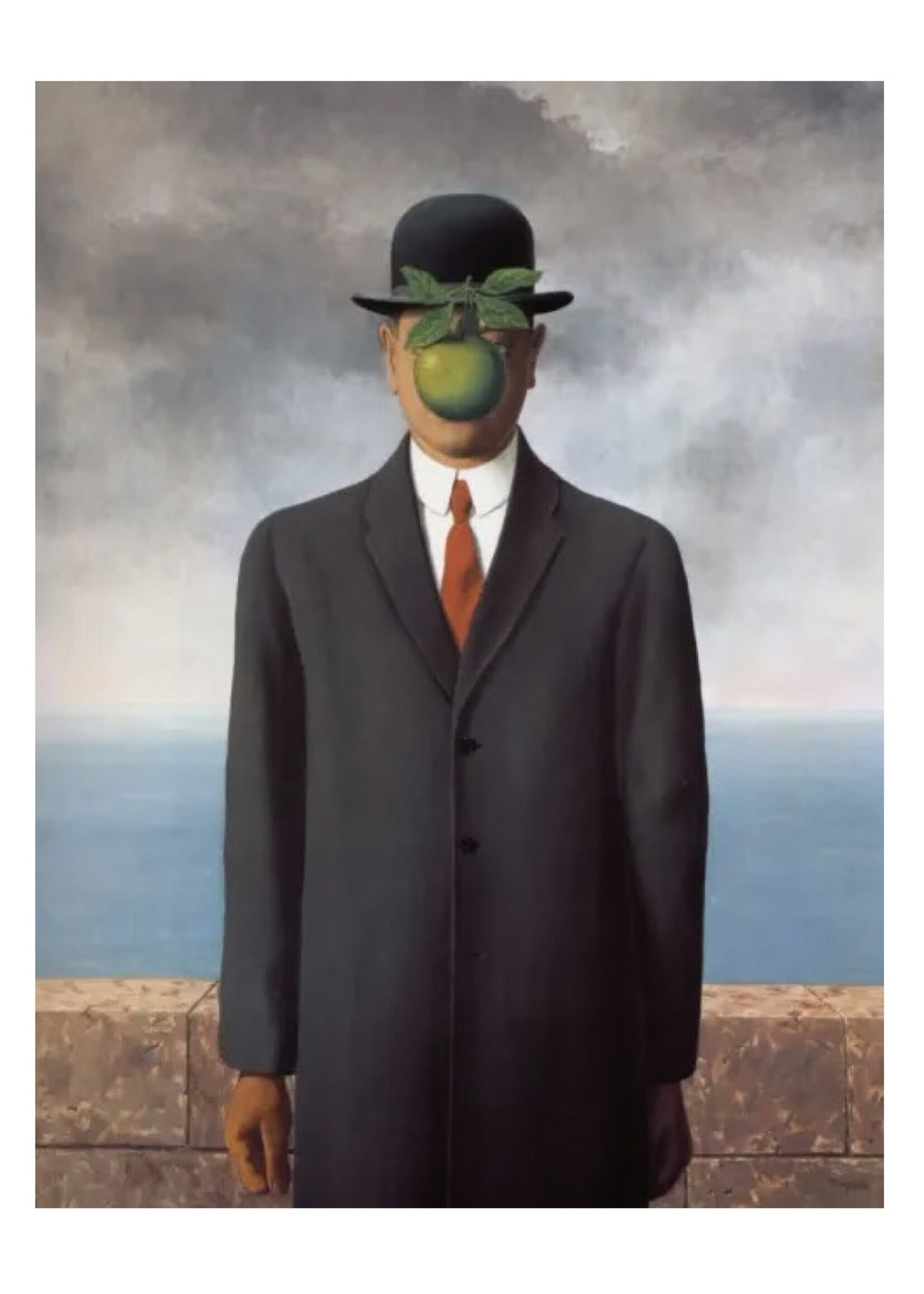 Magritte Poster - Magritte "Le fils de l'homme"