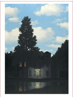 Magritte Poster - Magritte "L'empire des lumières"