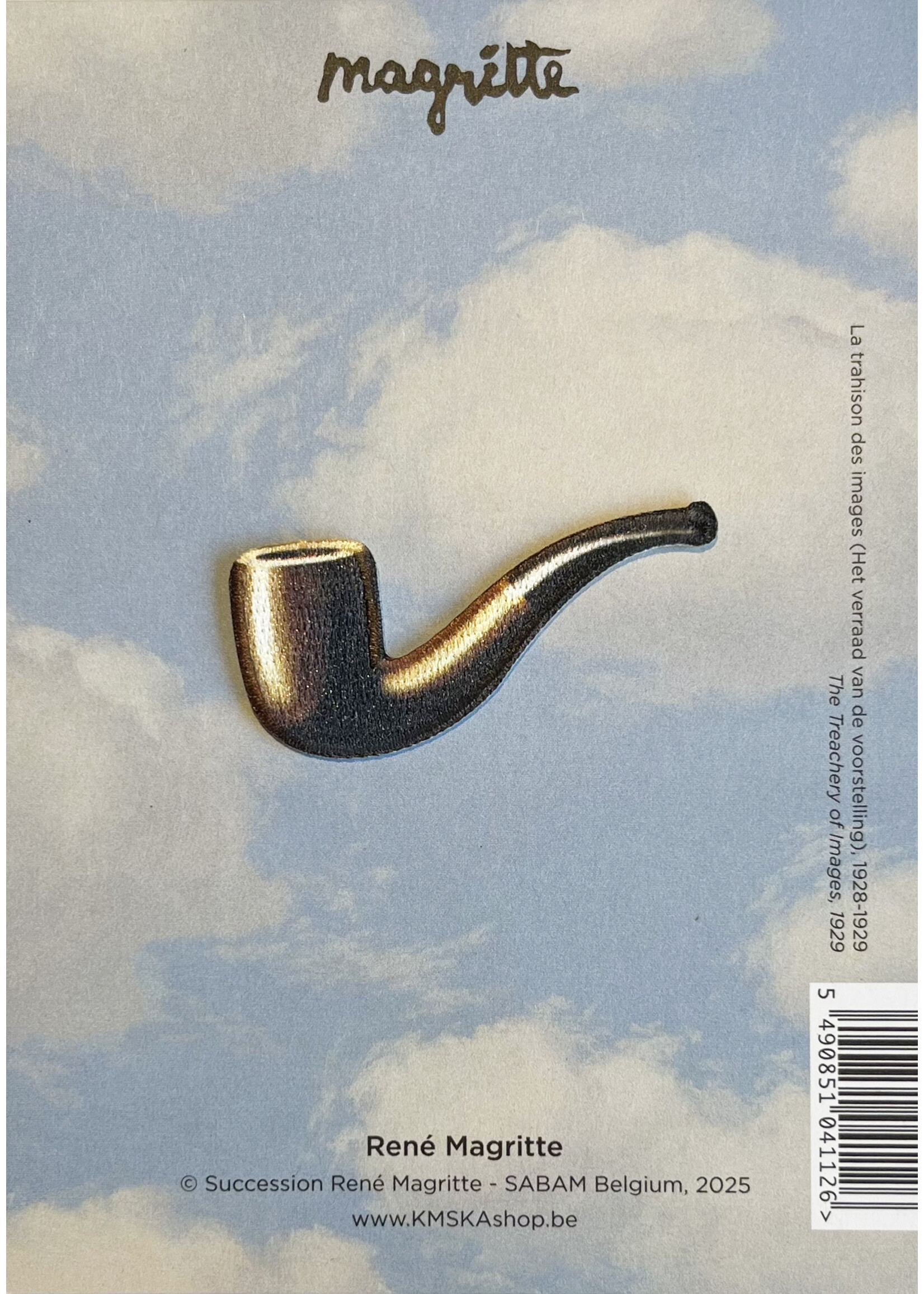 Magritte Patch - Magritte  "le trahison des images"