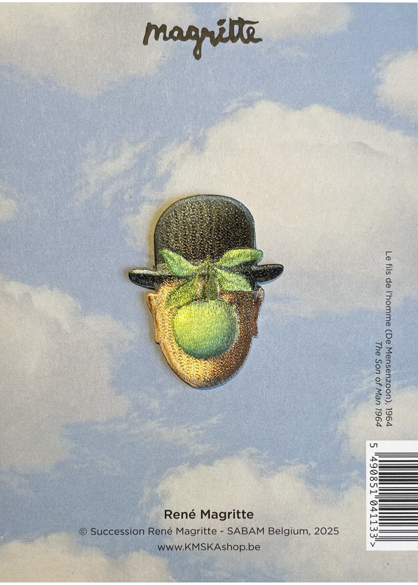 Magritte Patch - Magritte "Le fils de l'homme"