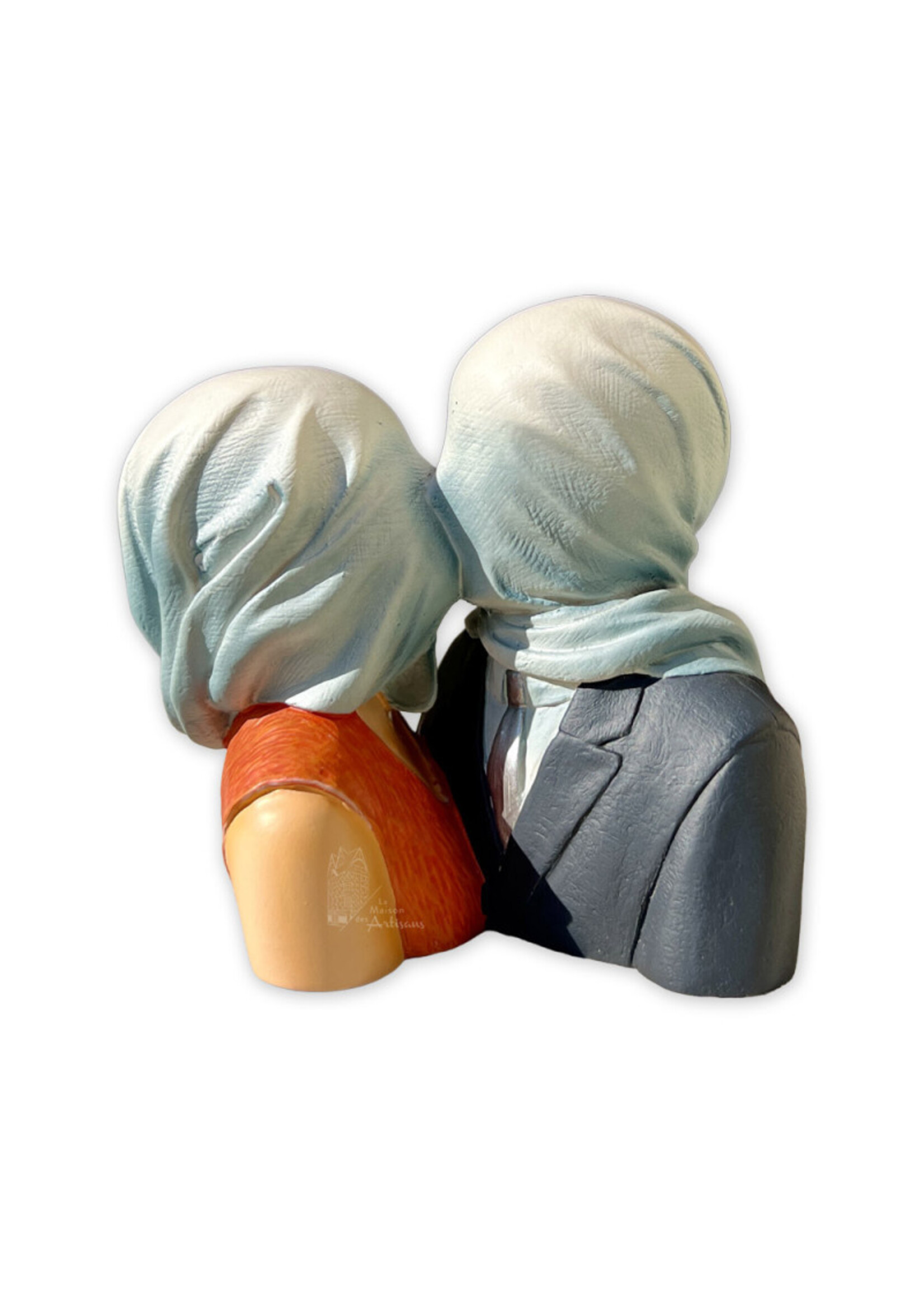 Magritte Figurine Magritte - Les Amants