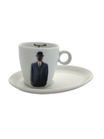 Rombouts Rombouts - Tas  + schotel "Le fils de l'homme" Magritte