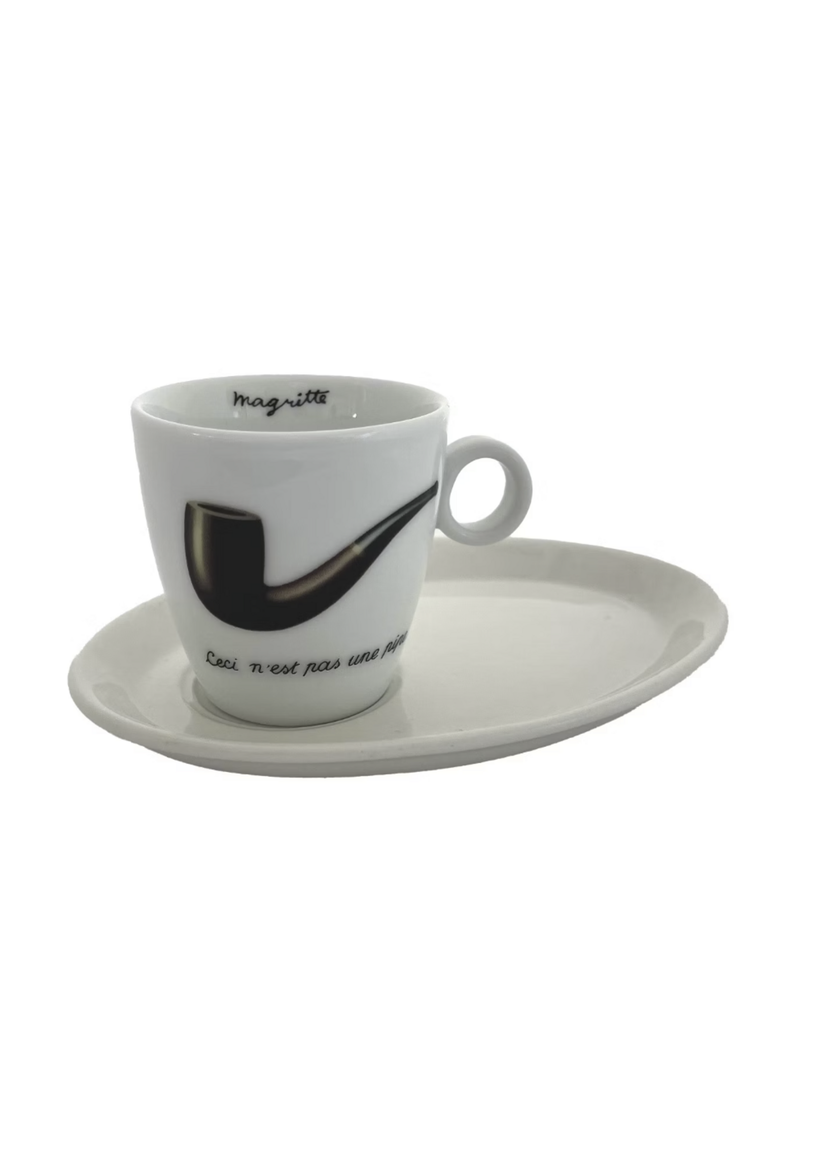 Rombouts Rombouts - Cup with saucer "La Trahison des images" Magritte