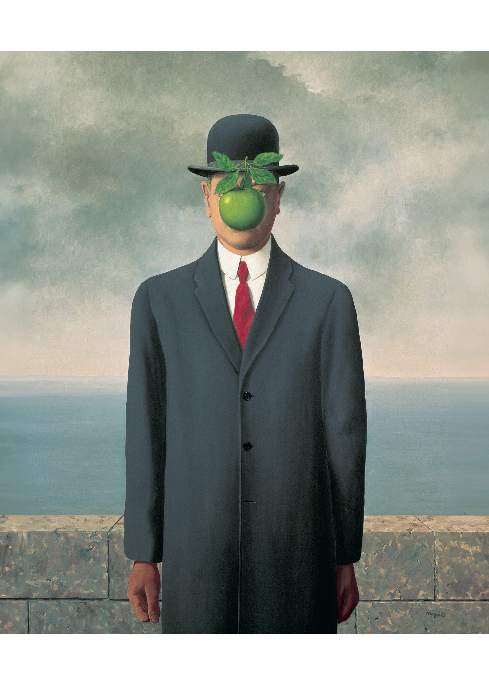 Magritte Lens cloth Magritte - Le Fils de l' homme