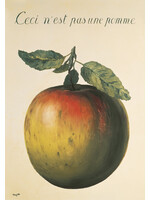 Magritte Prentkaart - Magritte, Ceci n'est pas une pomme