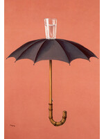 Magritte Postcard - Magritte, Les Vacances de Hegel