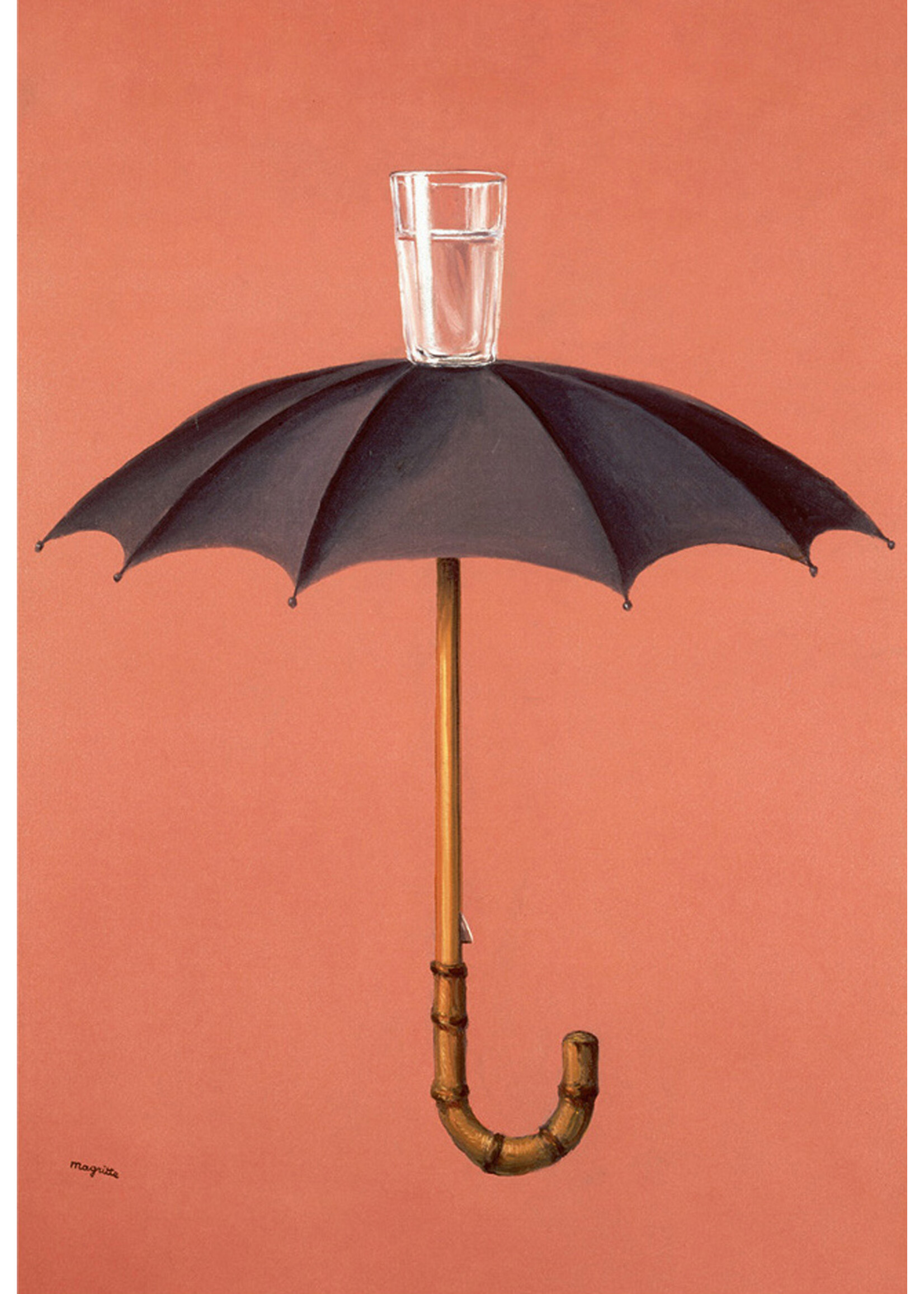 Magritte Prentkaart - Magritte, Les Vacances de Hegel