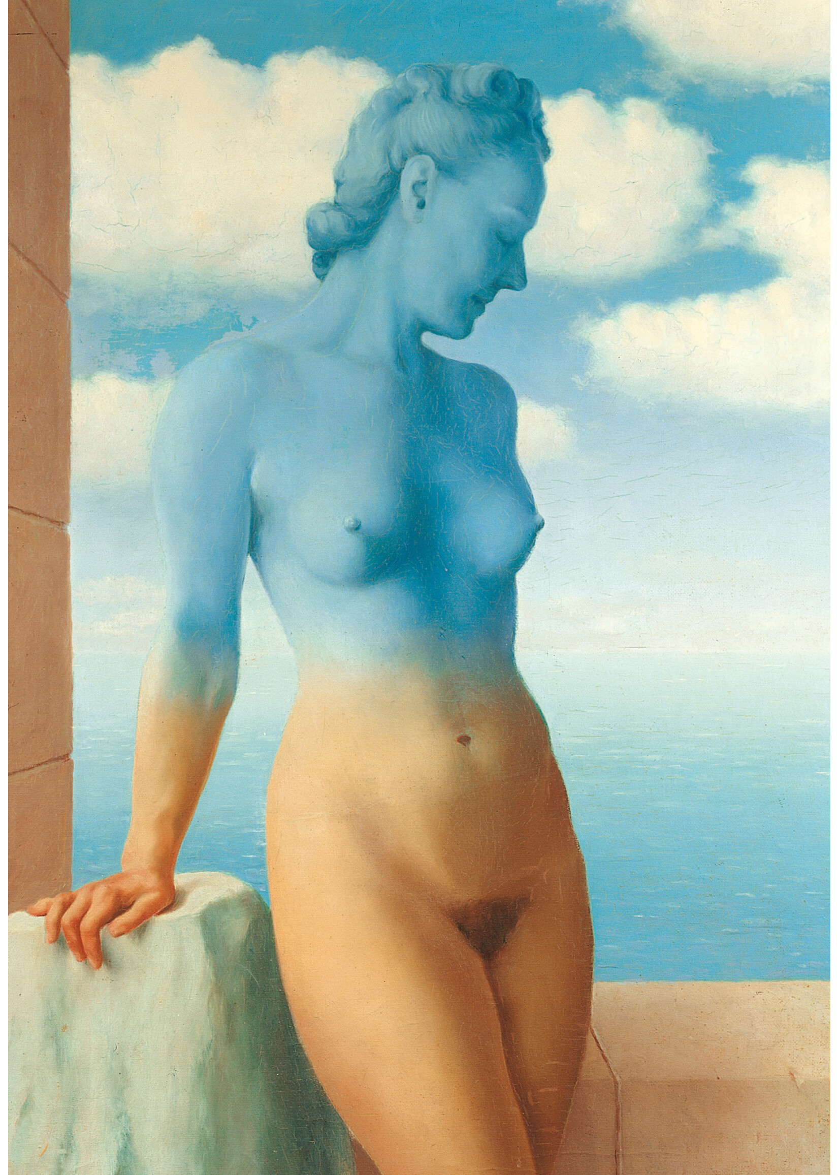 Magritte Postcard - Magritte, La magie noire, 1945