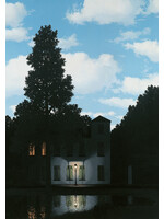Magritte Postcard - Magritte, L'Empire des lumières, 1954