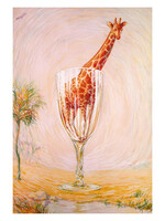 Magritte Prentkaart - Magritte, Le Bain de cristal