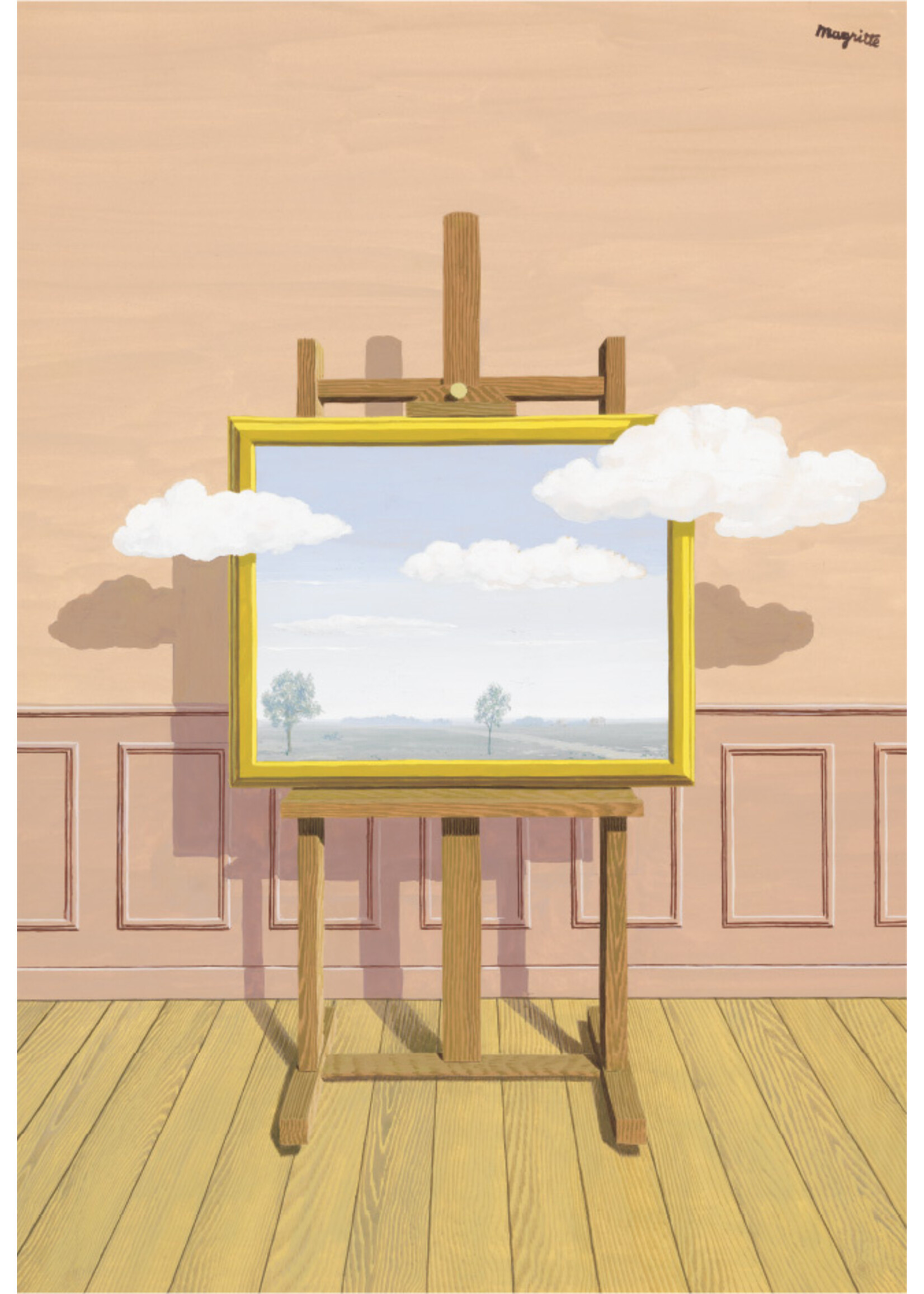 Magritte Postcard - Magritte, La Vengeance