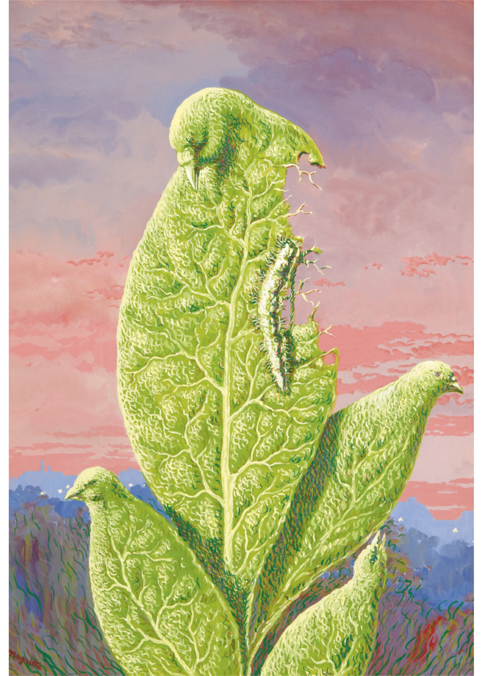 Magritte Prentkaart - Magritte, La Saveur des larmes