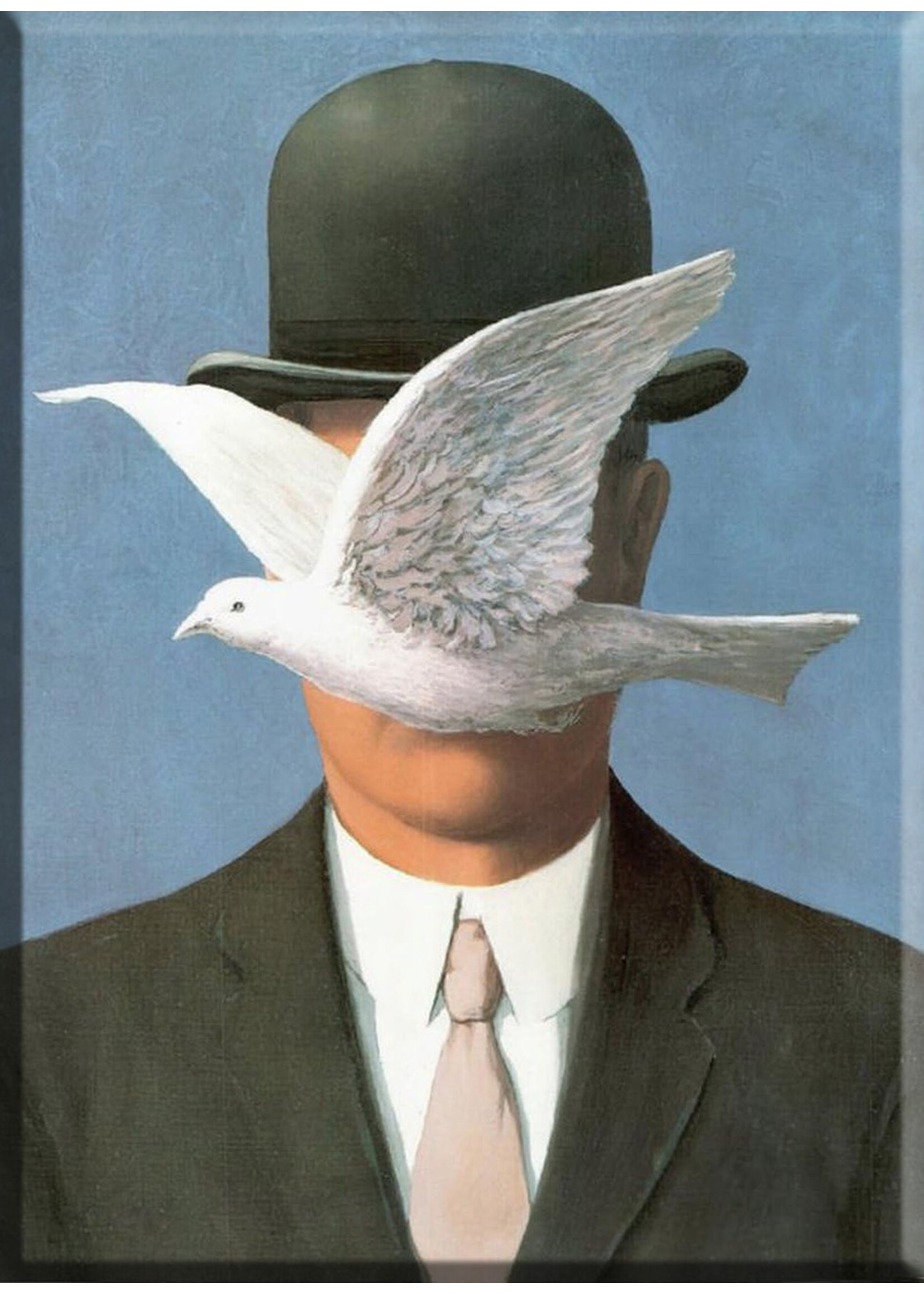 Magritte Magneet Magritte 'L'Homme au chapeau melon'