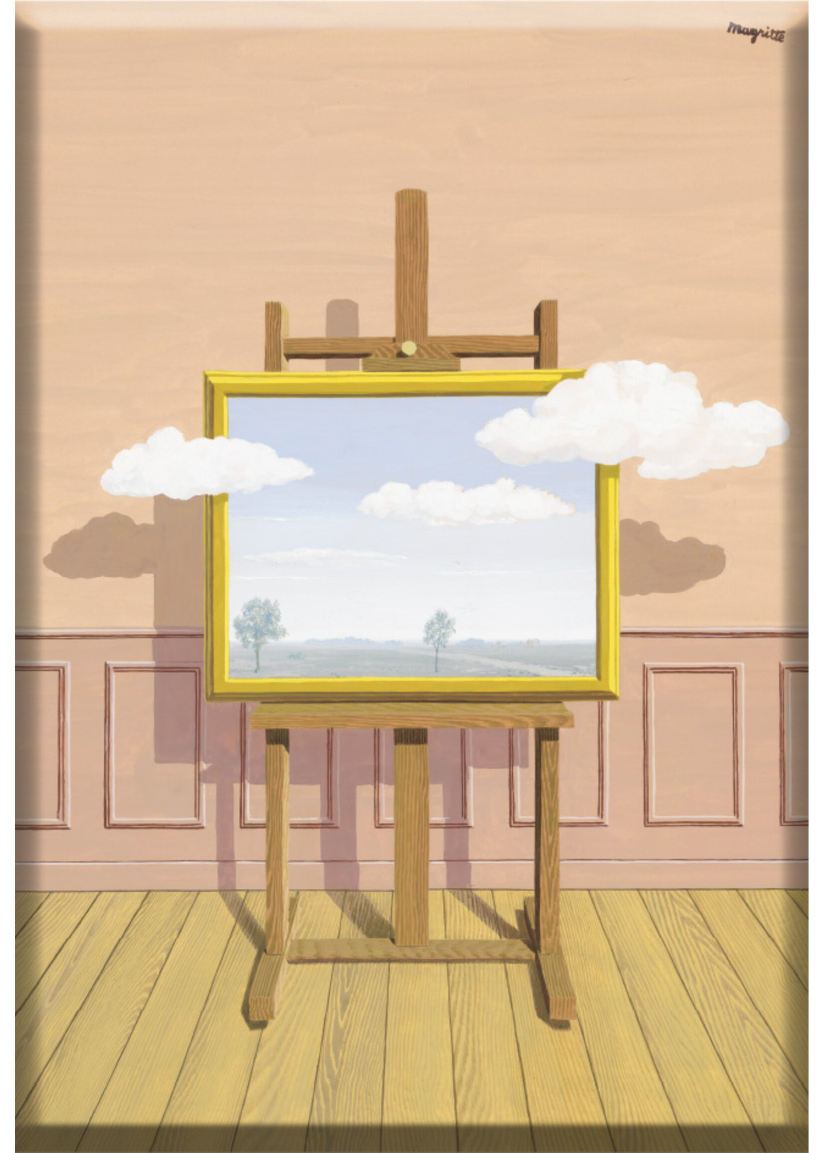 Magritte Magnet Magritte 'La Vengeance'