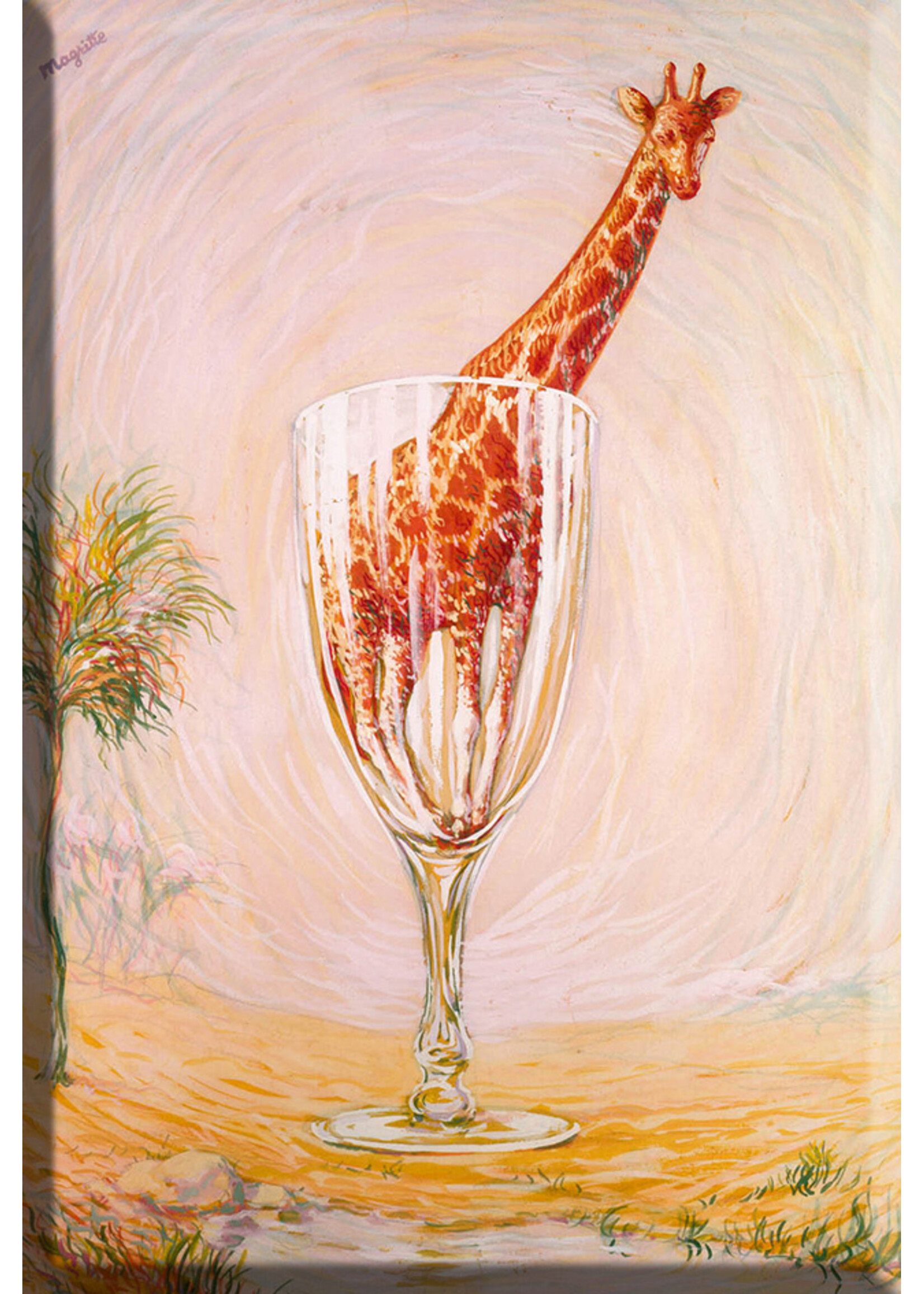 Magritte Magneet Magritte 'Le Bain de cristal'