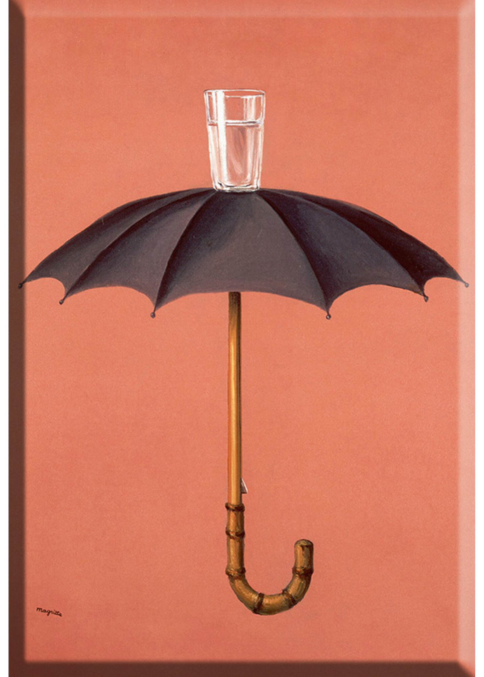 Magritte Magnet Magritte 'Les Vacances de Hegel'