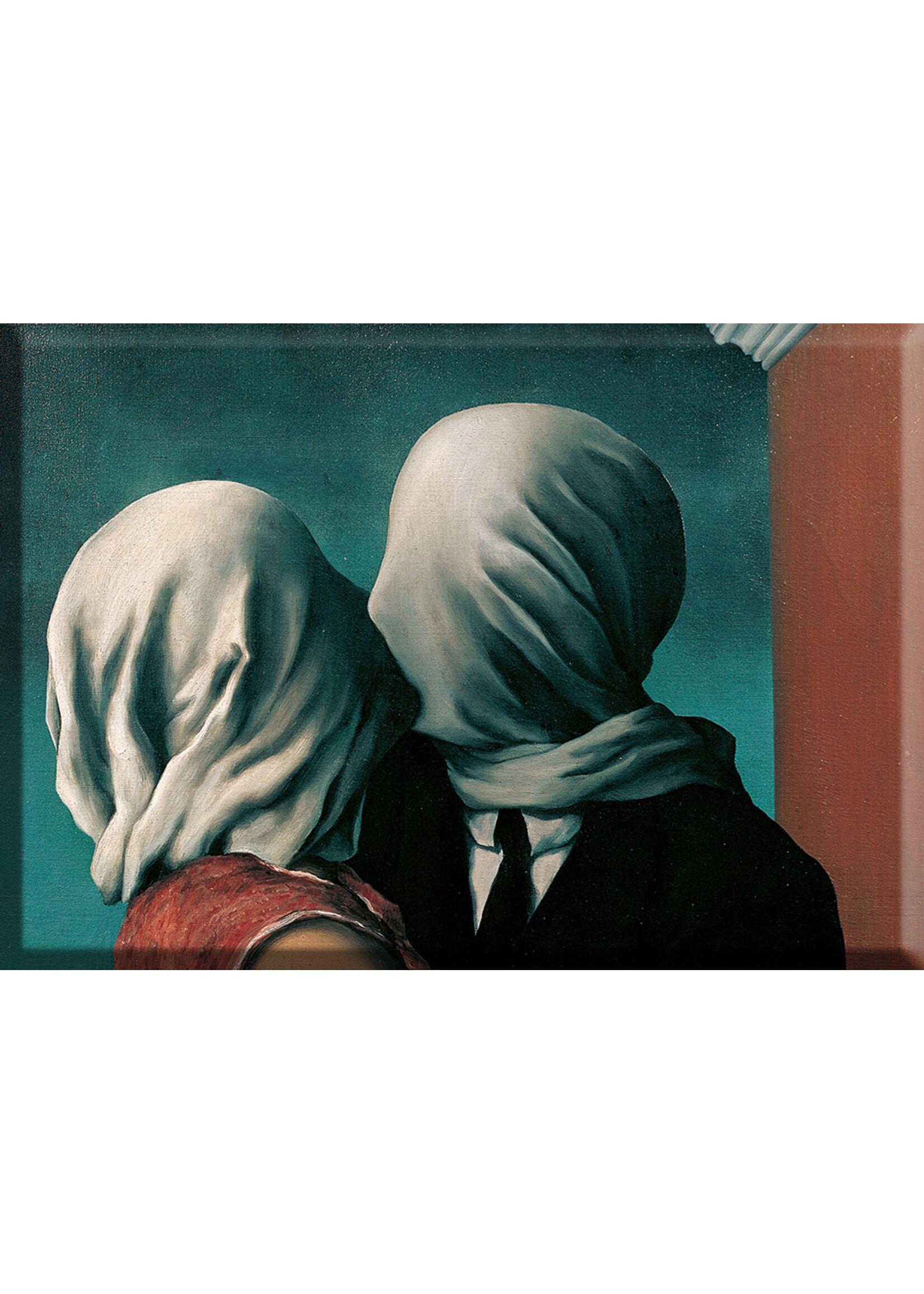 Magritte Magnet Magritte 'Les Amants'