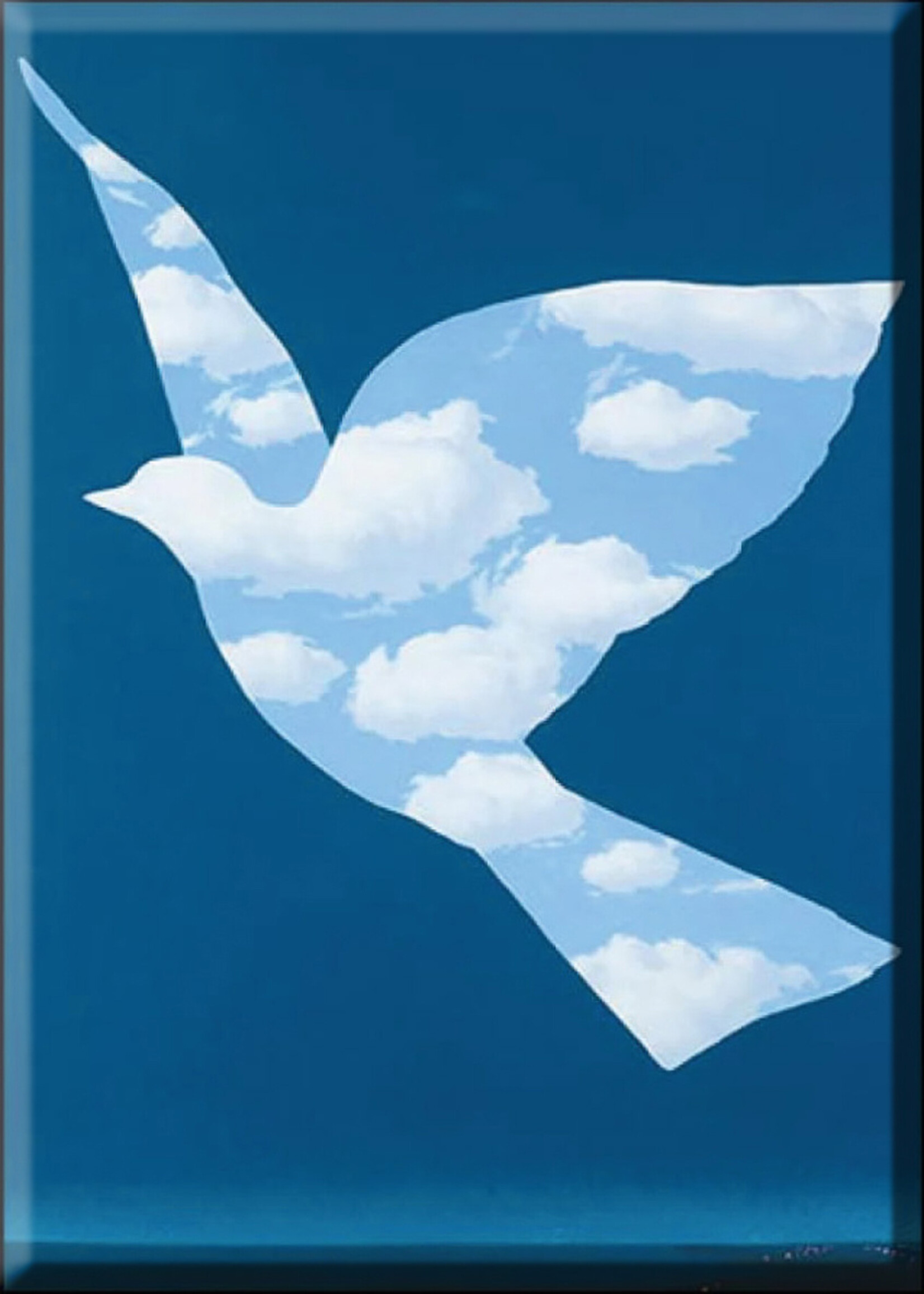 Magritte Magneet Magritte 'L'oiseau de ciel'
