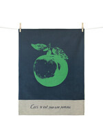 Magritte Tea Towel - Magritte "Ceci n'est pas une pomme"