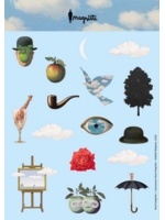 Magritte Sticker set Magritte