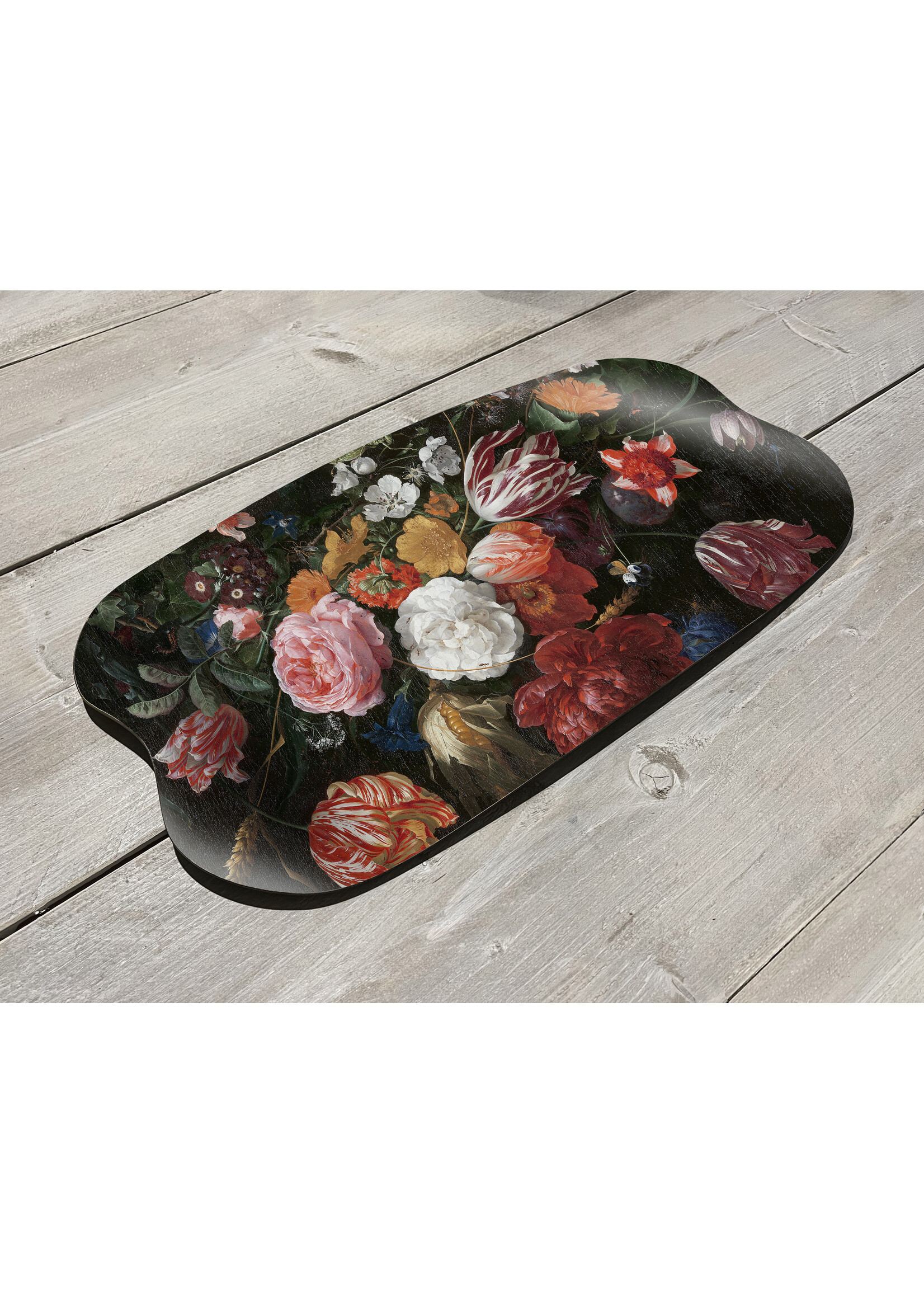 Tray - Jan Davidsz. de Heem "Flowers and Insects"