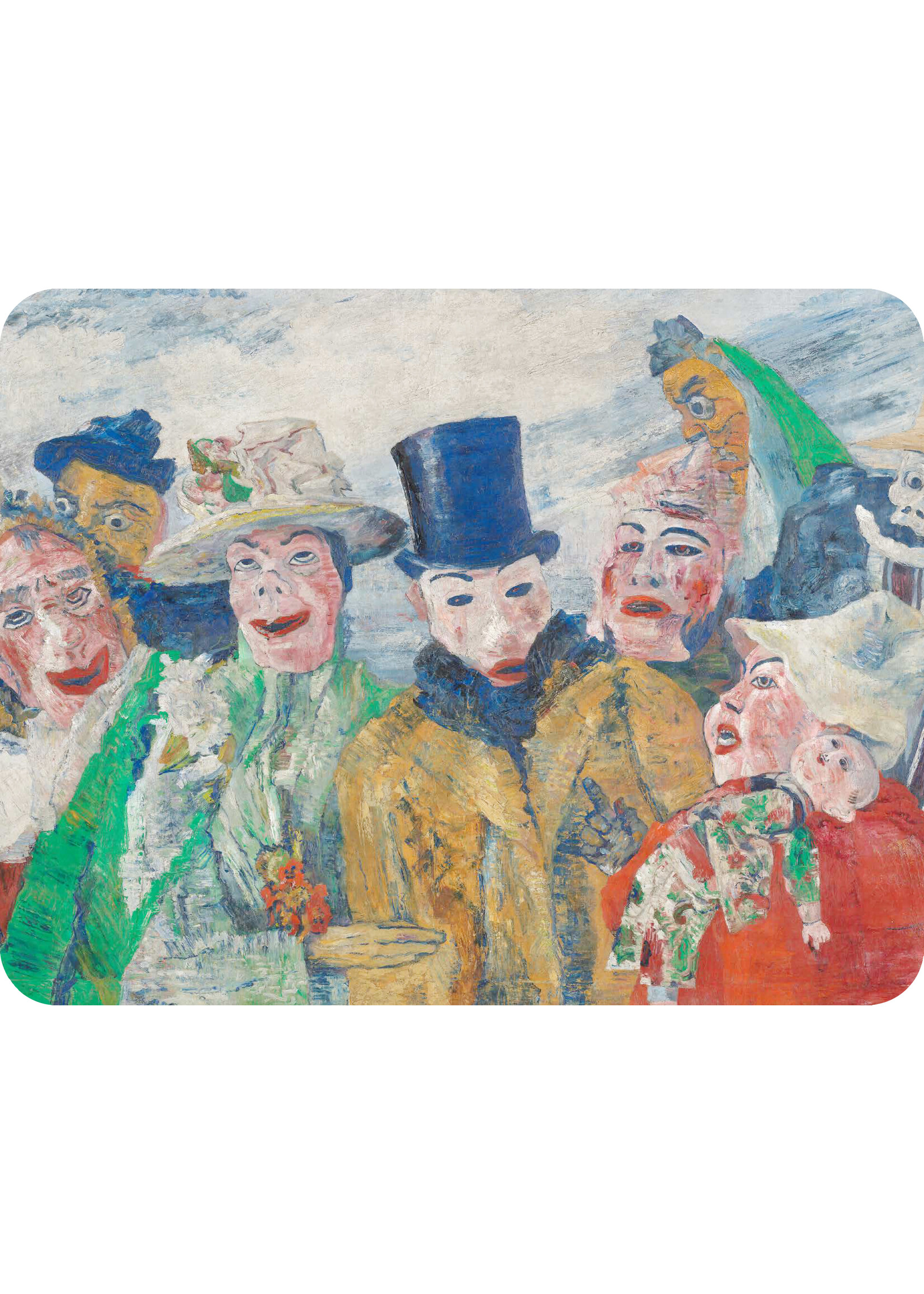 Ensor Mouse pad, Ensor - De Intrige