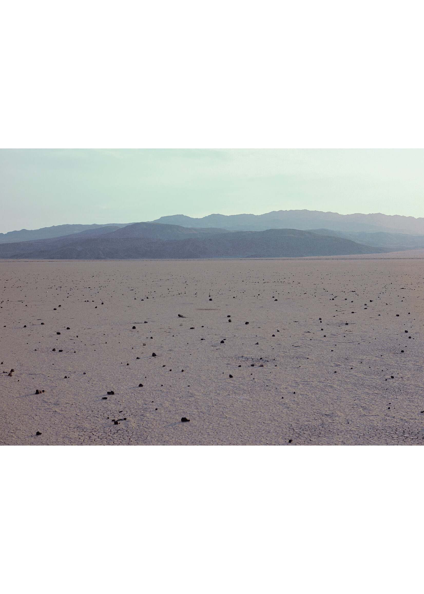 Gormley Postcard - Gormley, Rearranged Desert, Summer 1979