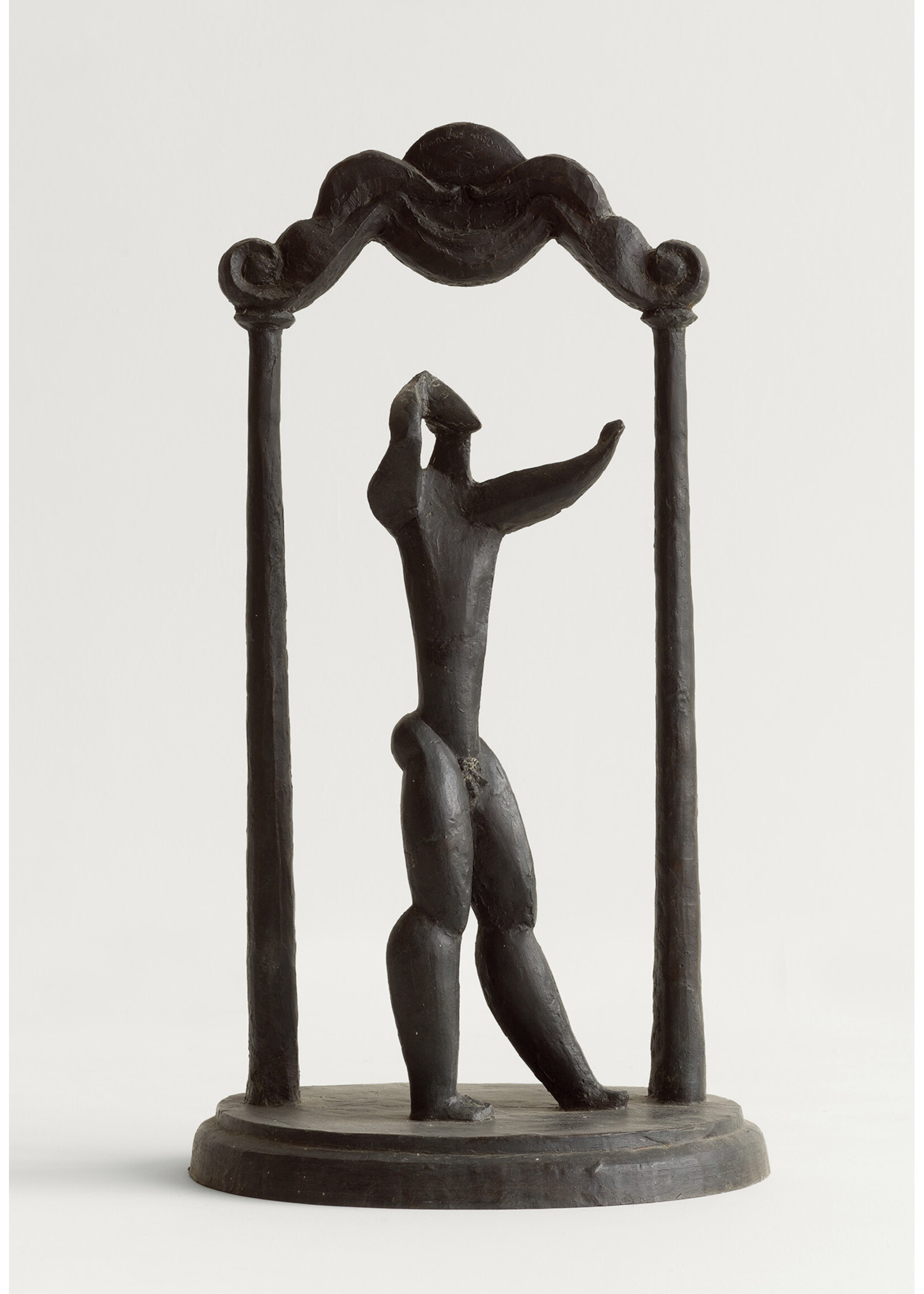Philip Aguirre y Otegui Prentkaart Philip Aguirre y Otegui - Hombre mirando al Sud-Este, 1988