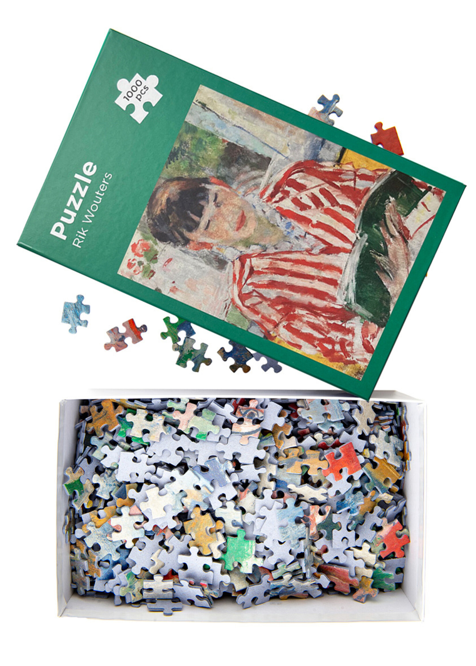 Rik Wouters Puzzel, Rik Wouters, Lezende vrouw
