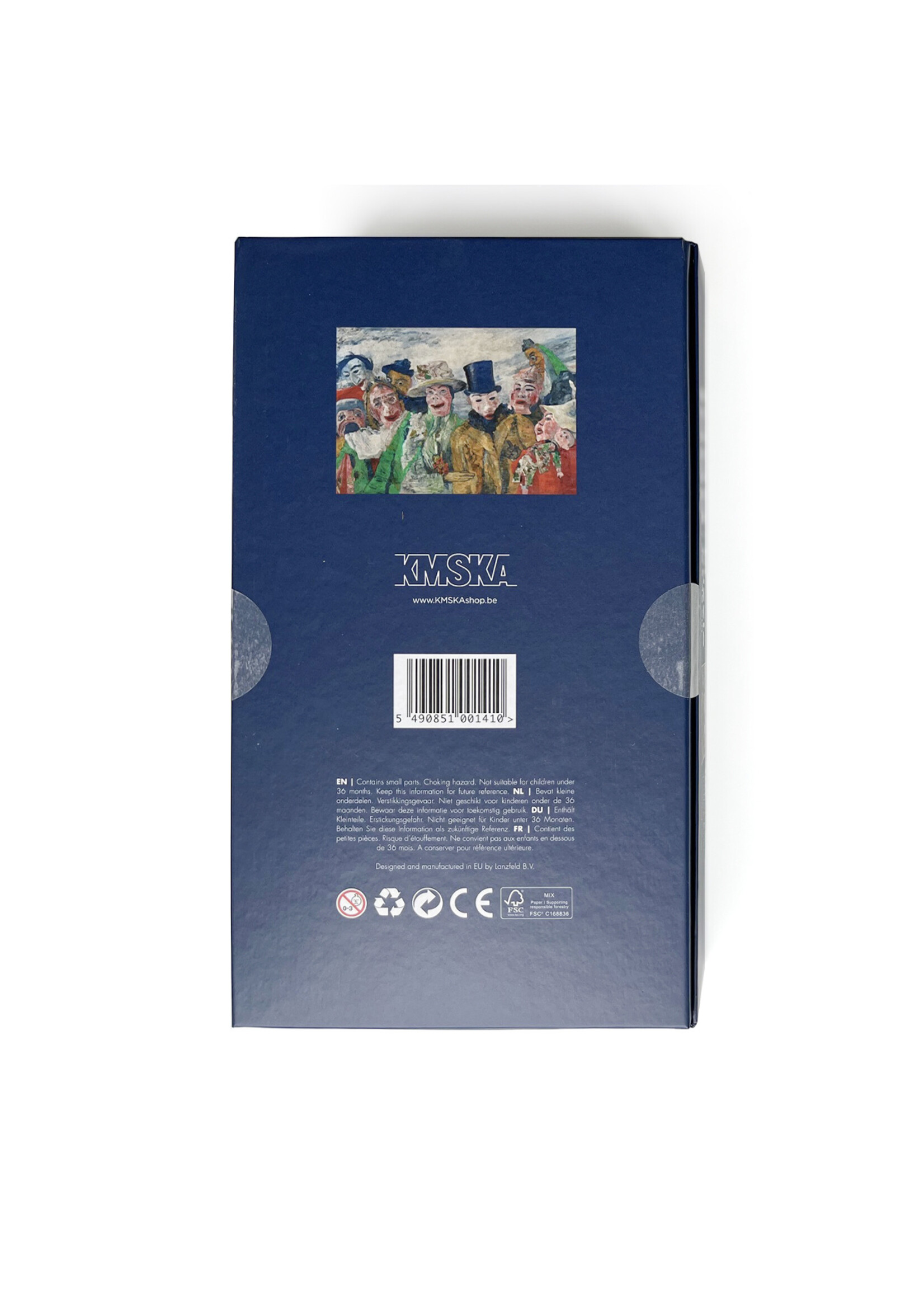 Ensor Puzzel, James Ensor - De Intrige