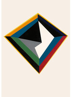 Guy Vandenbranden Poster Guy Vandenbranden - Compositie,1967 (Blue-Red)