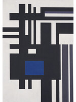 Guy Vandenbranden Postcard Guy Vandenbranden - Composition, 1957 (Blue square)