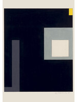 Guy Vandenbranden Postcard Guy Vandenbranden - Composition, 1957 (black-grey-yellow)