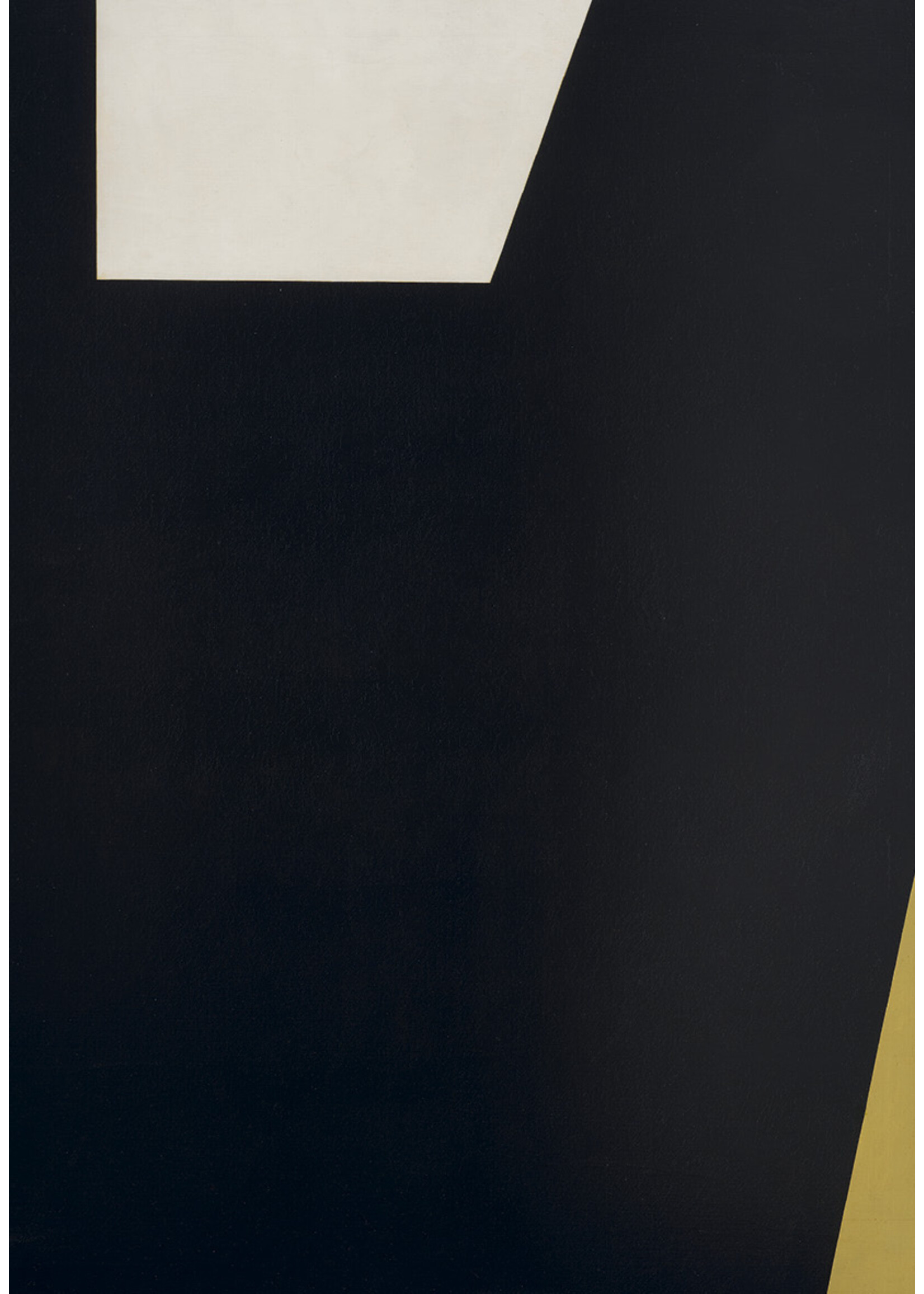 Guy Vandenbranden Prentkaart Guy Vandenbranden - Compositie, 1958 (zwart-geel hoekje)
