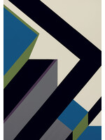 Guy Vandenbranden Prentkaart Guy Vandenbranden - Compositie, 1967 (zwart-grijs)